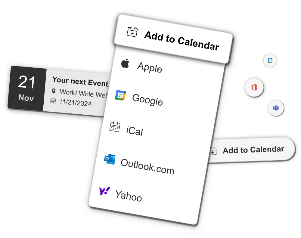 Try This Add To Calendar Button Convenient Event Sharing Try This Add To Calendar Button Convenient Event Sharing